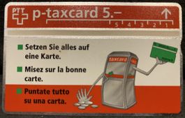P-taxcard neuve 