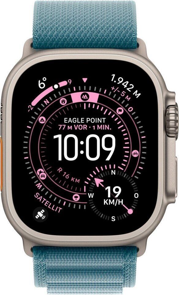 Apple Smartwatch: APPLE WATCH ULTRA3 49mm CELLULAR Ti LIGHT BLUE FABRIKNEU!!! – Nuovo e nell'imballaggio originale da Zürich venduto da Handymarkt 2