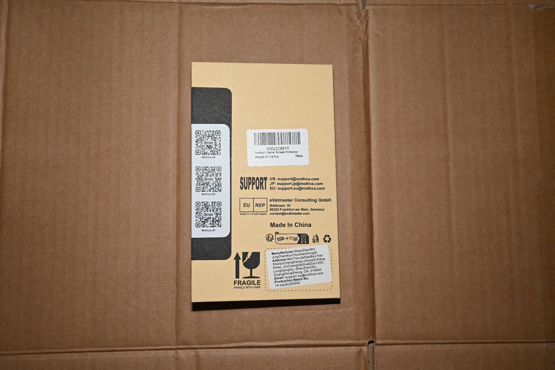 Cover & Protezioni schermo: Mothca iPhone 16 Pro Matte Schutzfolie – Nuovo (secondo la descrizione) da Zürich venduto da Verkaufen-Schweiz 2