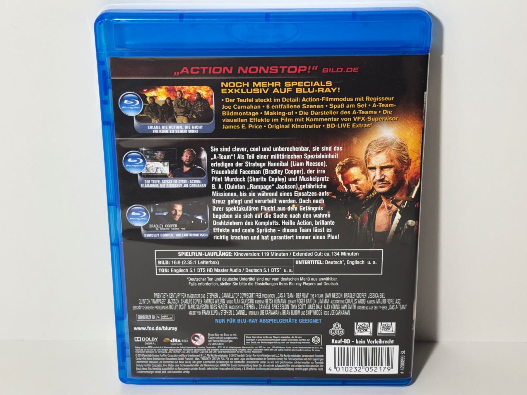 Tutti i DVDs: Das A-Team - Der Film Blu Ray – Usato da Wilderswil venduto da Sstriker 1