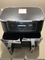 Heissluftfritteuse Ninja Dual Zone schwarz neuwertig