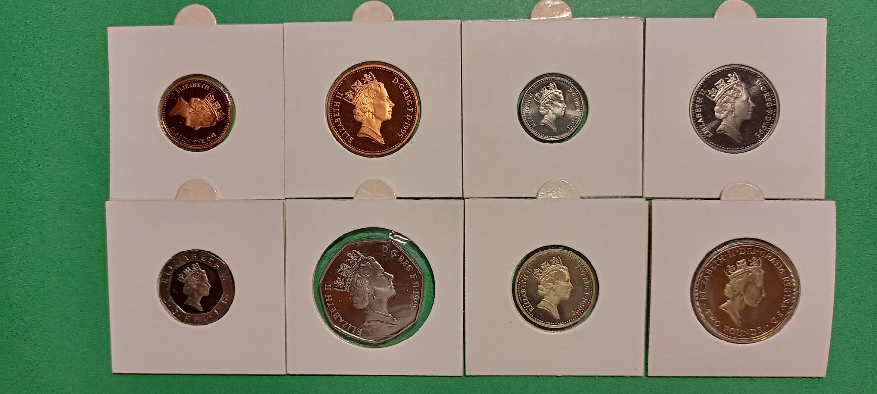 Tutti le monete: Münzen United Kingdom proof – Nuovo (secondo la descrizione) da Brugg AG venduto da Flohzi 1