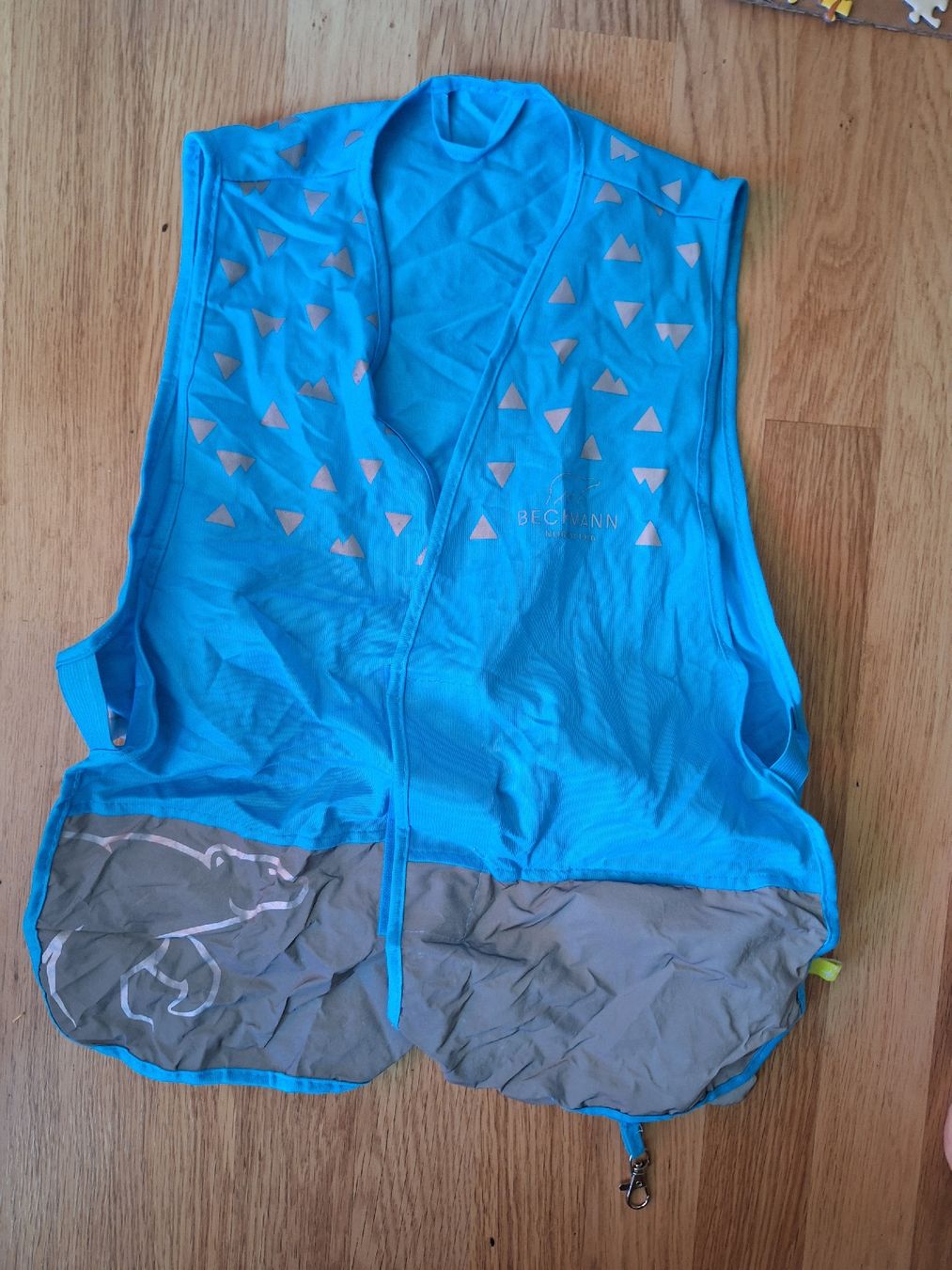 Altro abbigliamento per bambino: Faltbare Kinder- Warnweste blau - neuwertig – Nuovo (secondo la descrizione) da Stettlen venduto da CySpocy