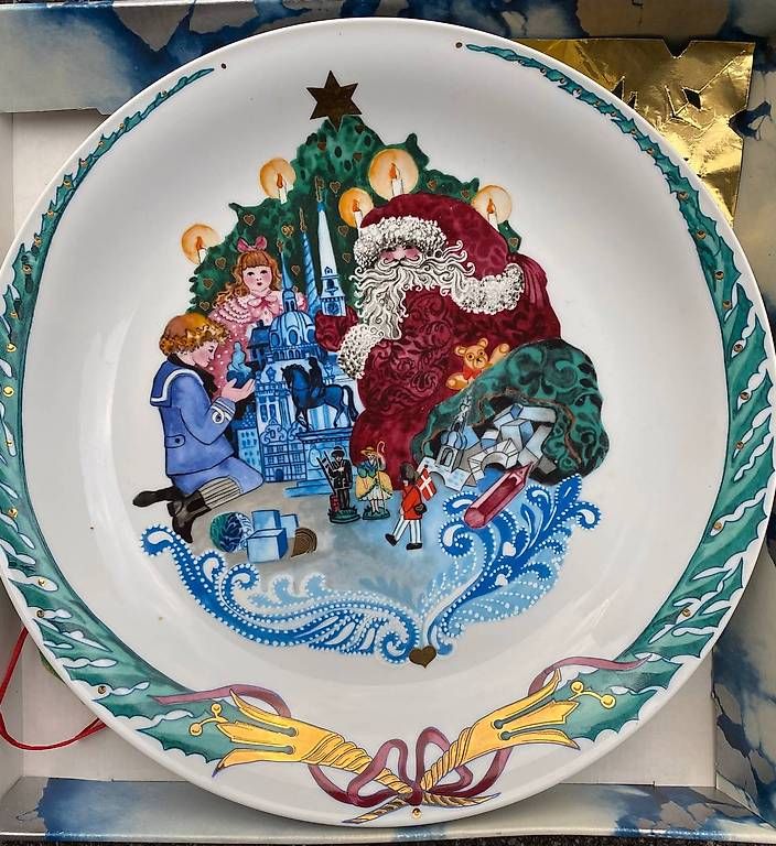 Teller: Bjorn Winblad assiettes Noel collection – Gebraucht aus Bouveret von mar_68vh 1