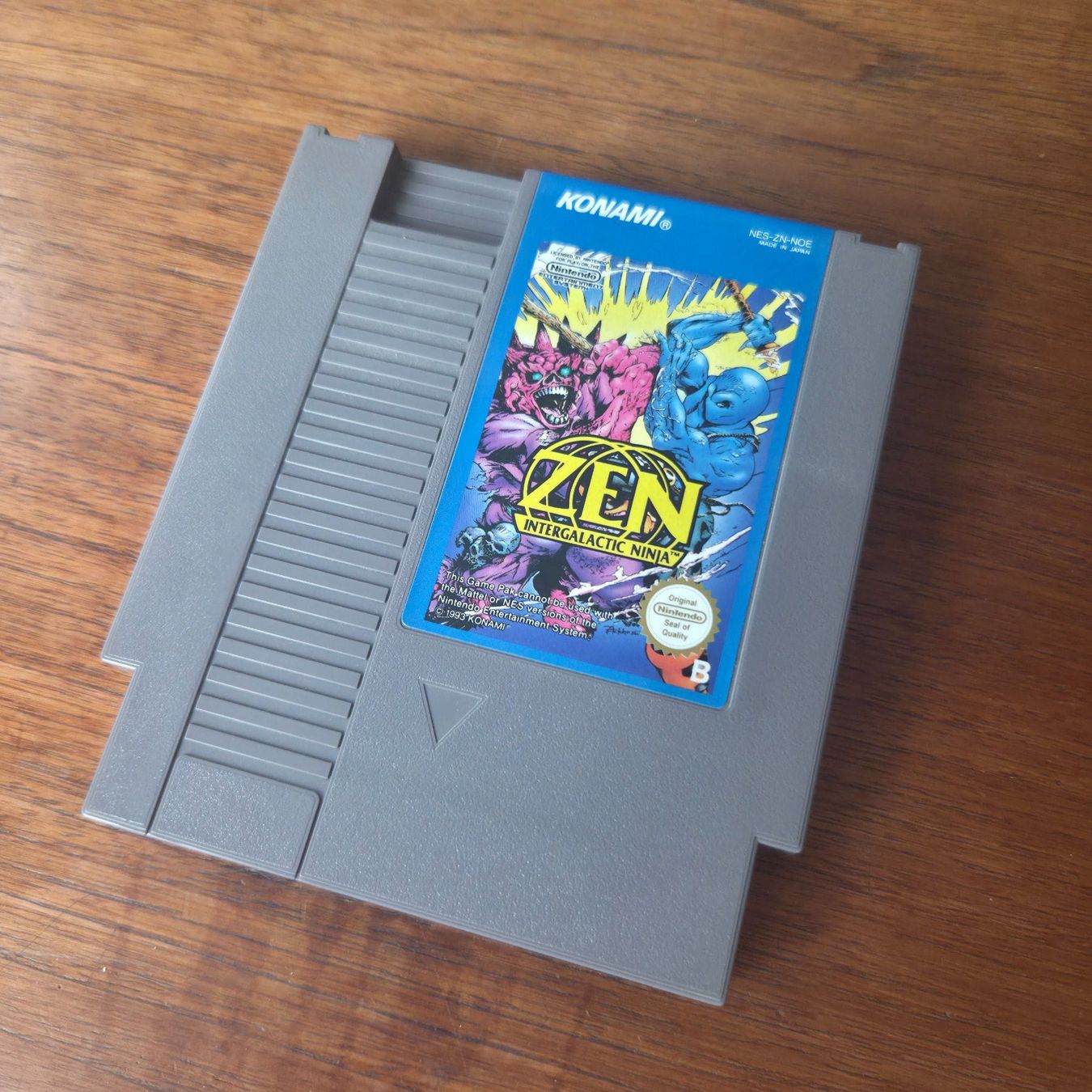 Giochi: Zen Intergalactic Ninja NES Pal B NOE – Usato da Zürich venduto da Wickeddude 4