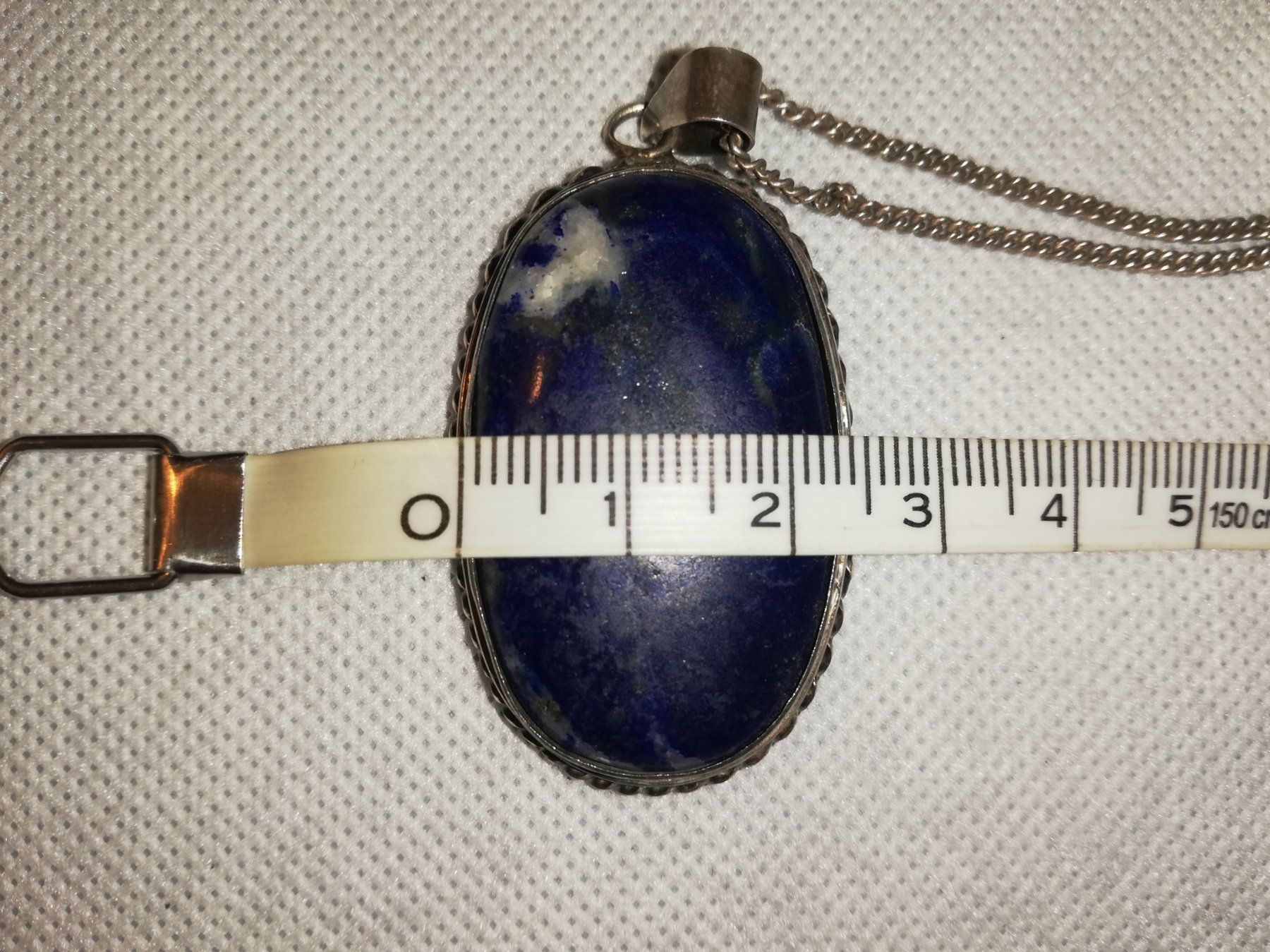 Anhänger: Silber Stein Anhänger mit Kette – Gebraucht aus Aarburg von Emelie 4