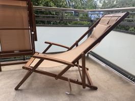 2 Liegen von CASARIA®, Dunkelbeige