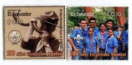 Briefmarken "Pfadfinder". El Salvador.