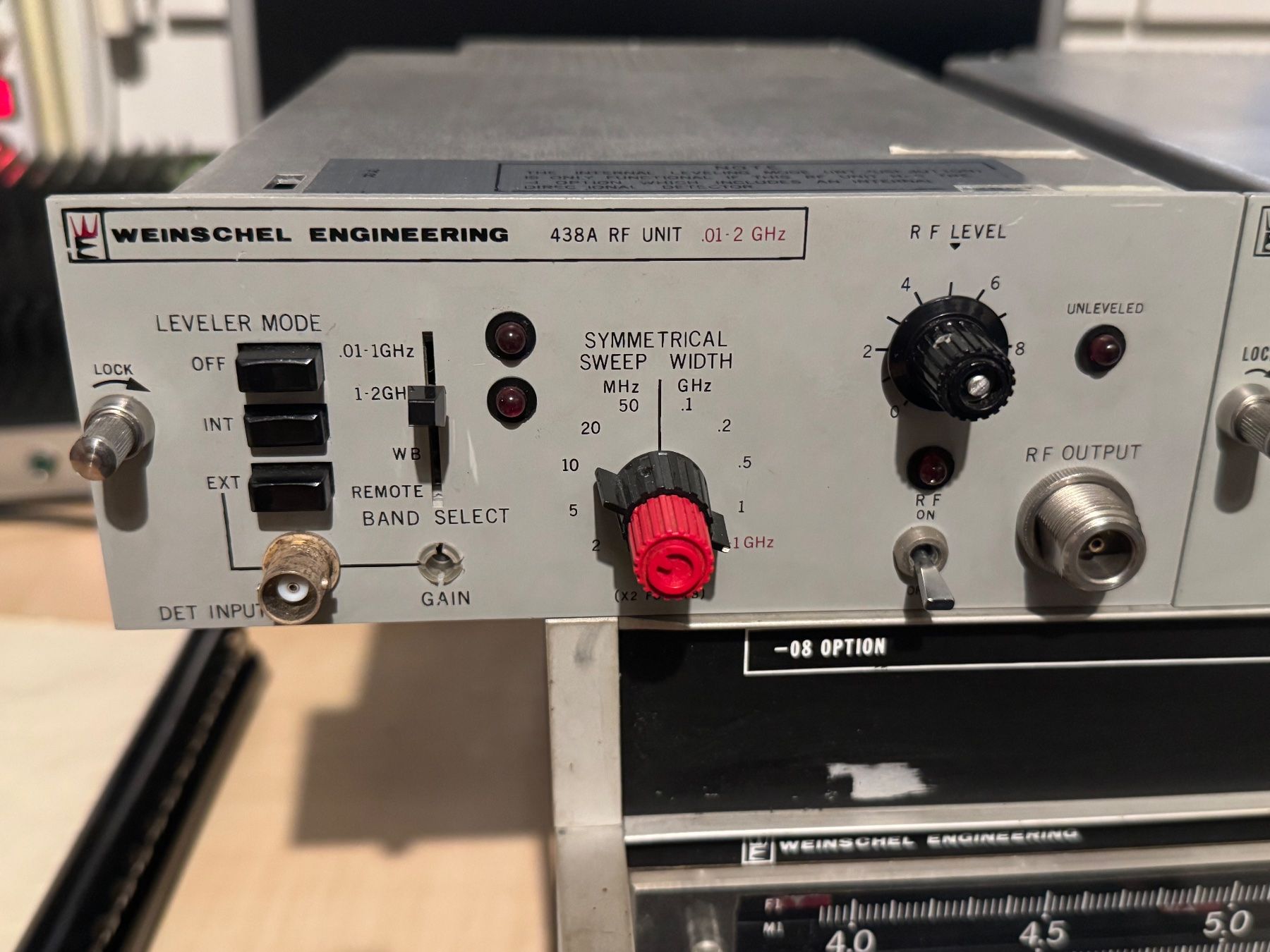 Misurare: Sweeper Weinschel – Usato da Nänikon venduto da HJS45 5
