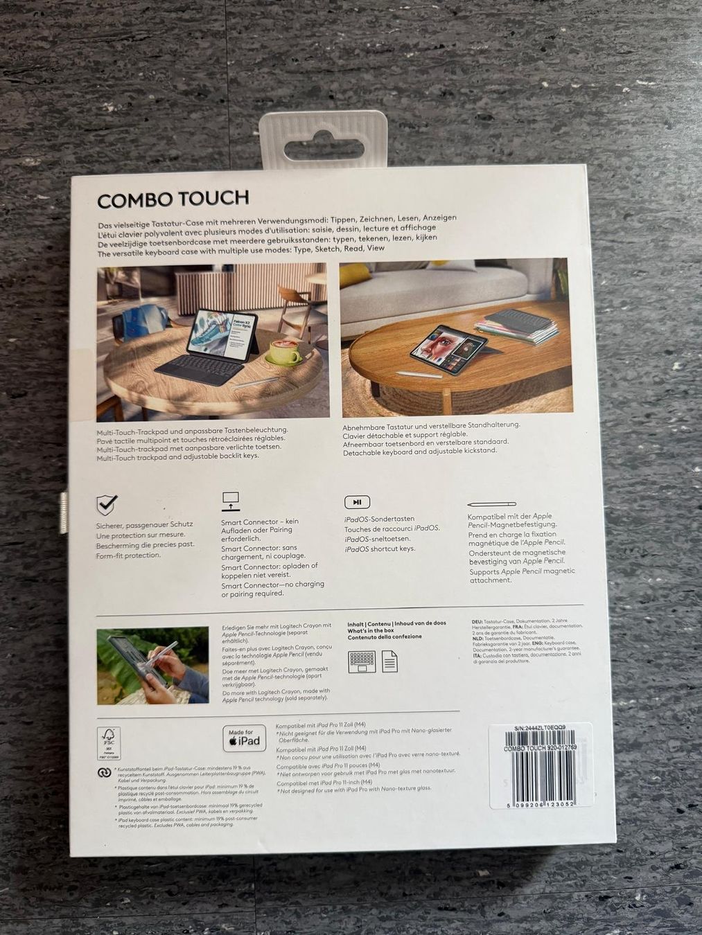 Covers & Taschen: Logitech Combo Touch pour iPad – Gebraucht aus Basse-Nendaz von maytainf 2