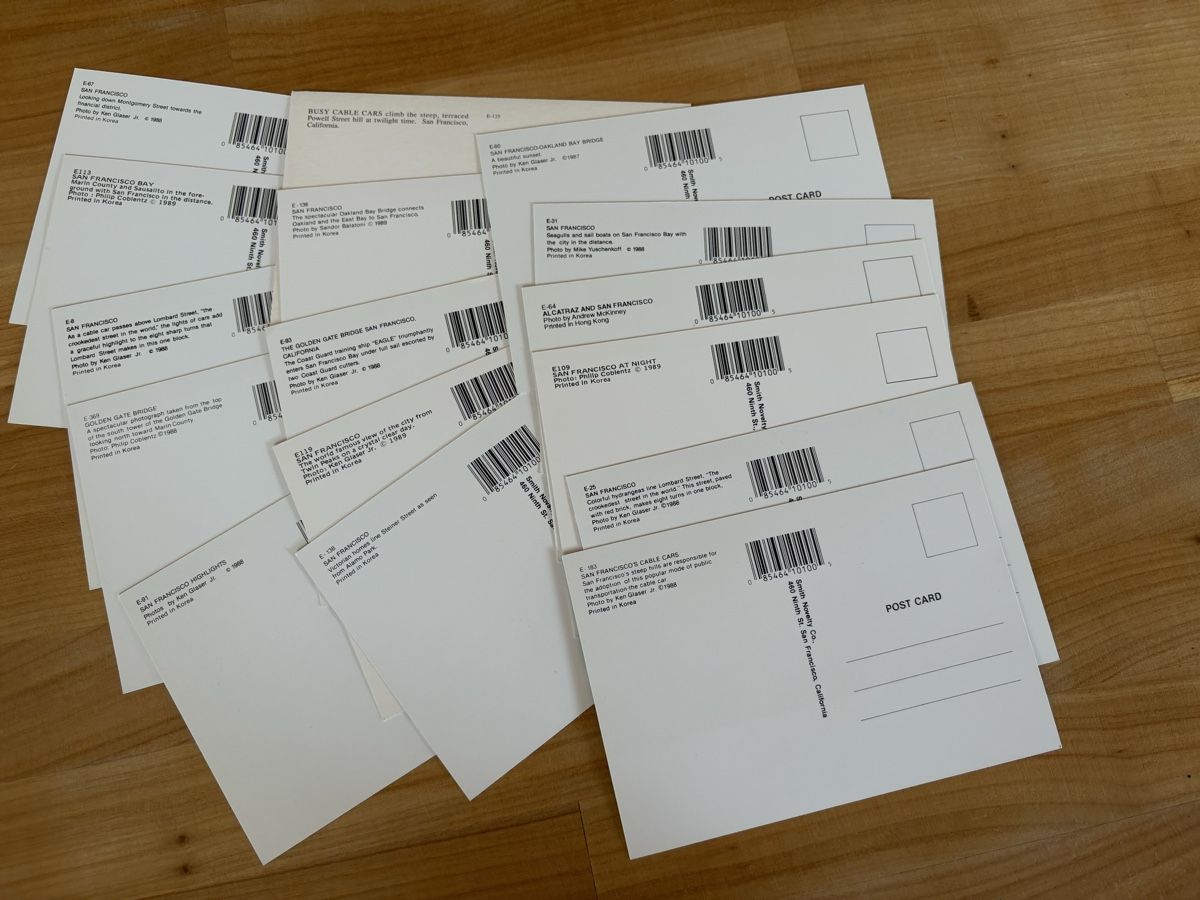 Cartoline postali: 16 AK von San Francisco – Usato da Rümlang venduto da Kartenpost1 1