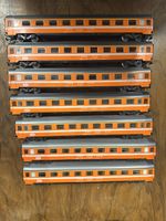 7 SBB Personenwagen Märklin orange
