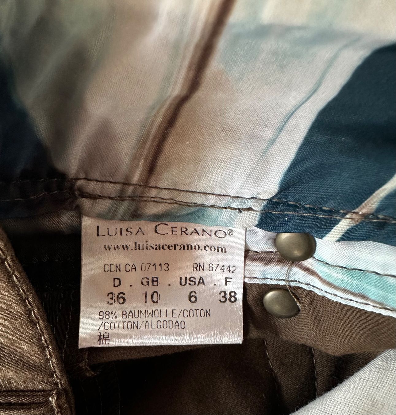 Luisa Cerano Pantaloni: Luisa Cerano Hose Damen Gr 36 – Usato da Liestal venduto da Ballybs 3
