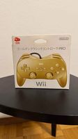 Nintendo Official Gold Classic Pro Controller Wii