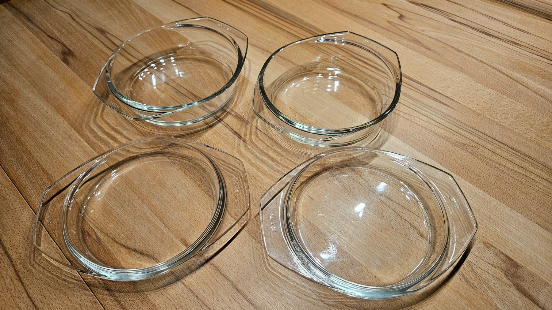 Teglie da forno: Auflaufform, Gratin-Form, Schüssel, SIMAX, Set mit 2 Stück – Usato da Jona venduto da ASMARADO 1