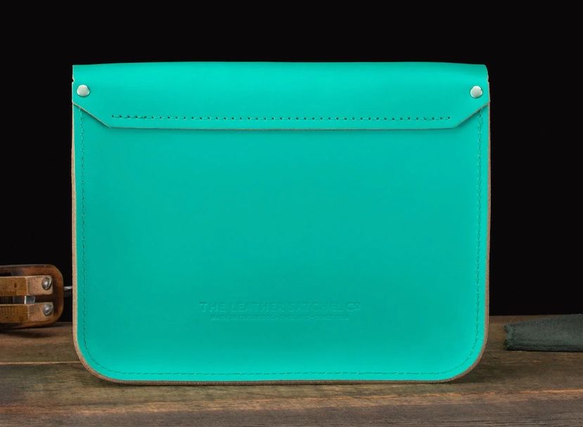 Borse da donna: Ledertasche türkis - neu – Nuovo (secondo la descrizione) da Zufikon venduto da Modestil365 8