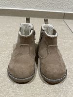 H&M Winterschuhe gefüttert Gr. 20/21 beige Stiefeletten