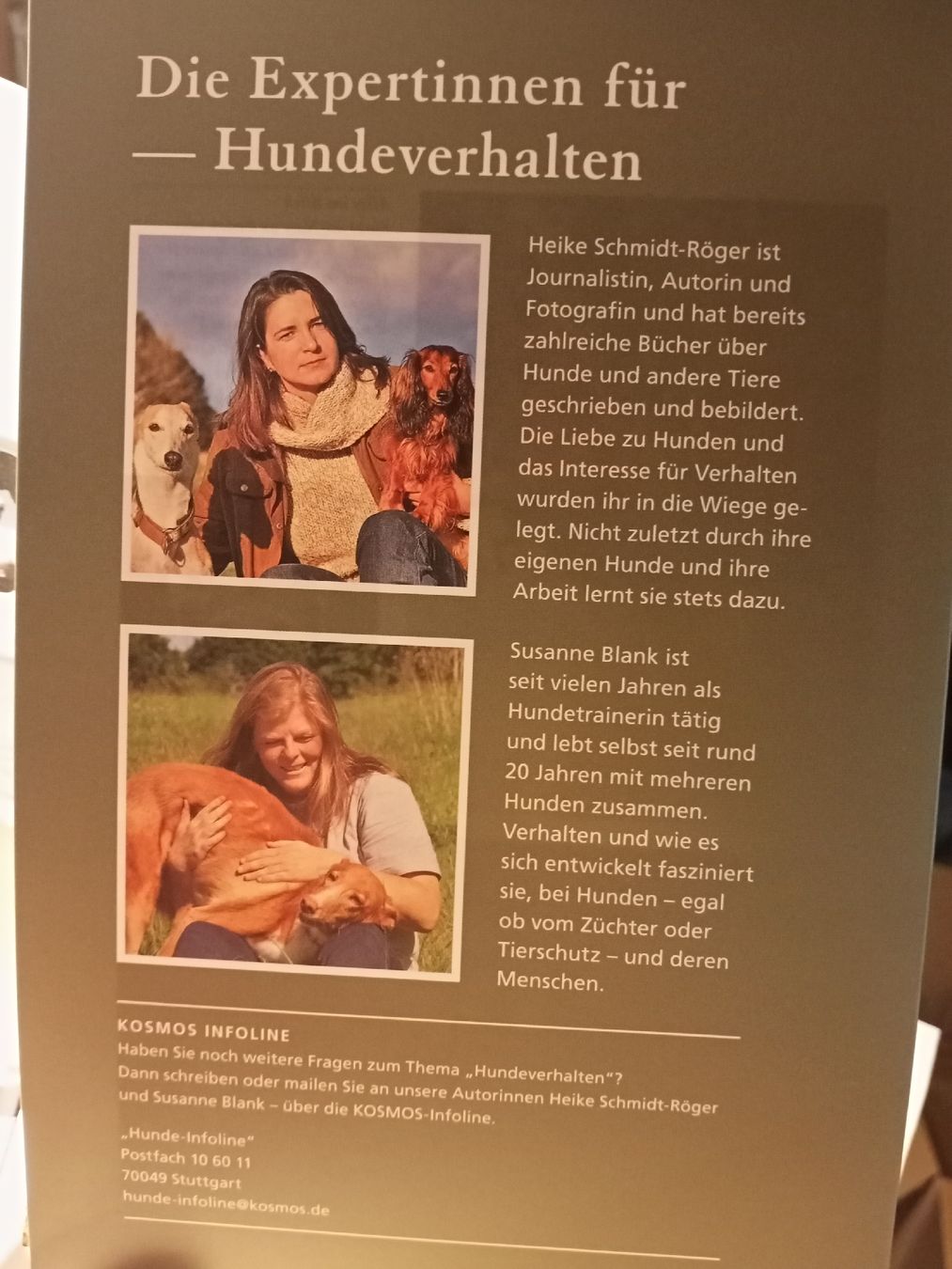 Libri: Schmidt-Röger: Hundeverhalten – Nuovo (secondo la descrizione) da Oftringen venduto da Myti 2