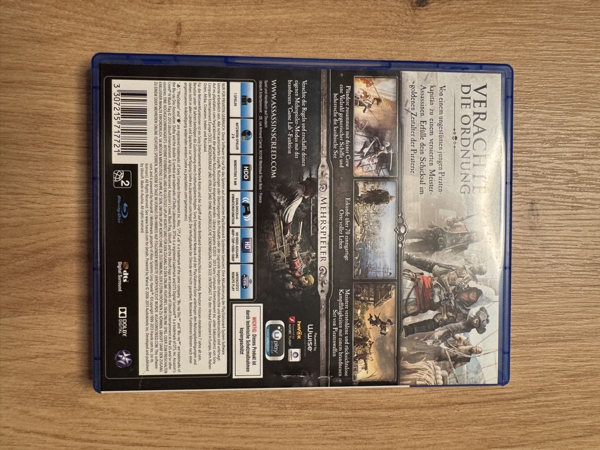 Sony Giochi: Assassin's Creed IV Black Flag PS4 Spiel – Usato da Biberist venduto da etesummer 1