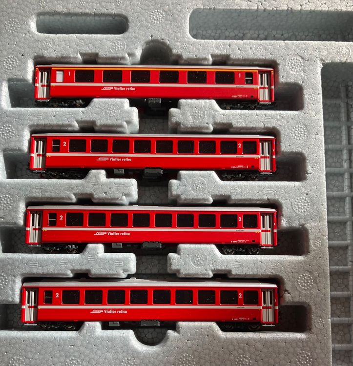 Kato RhB EW I 4er. Set Top Zustand mit OVP (Gebraucht) in Dompierre VD ...