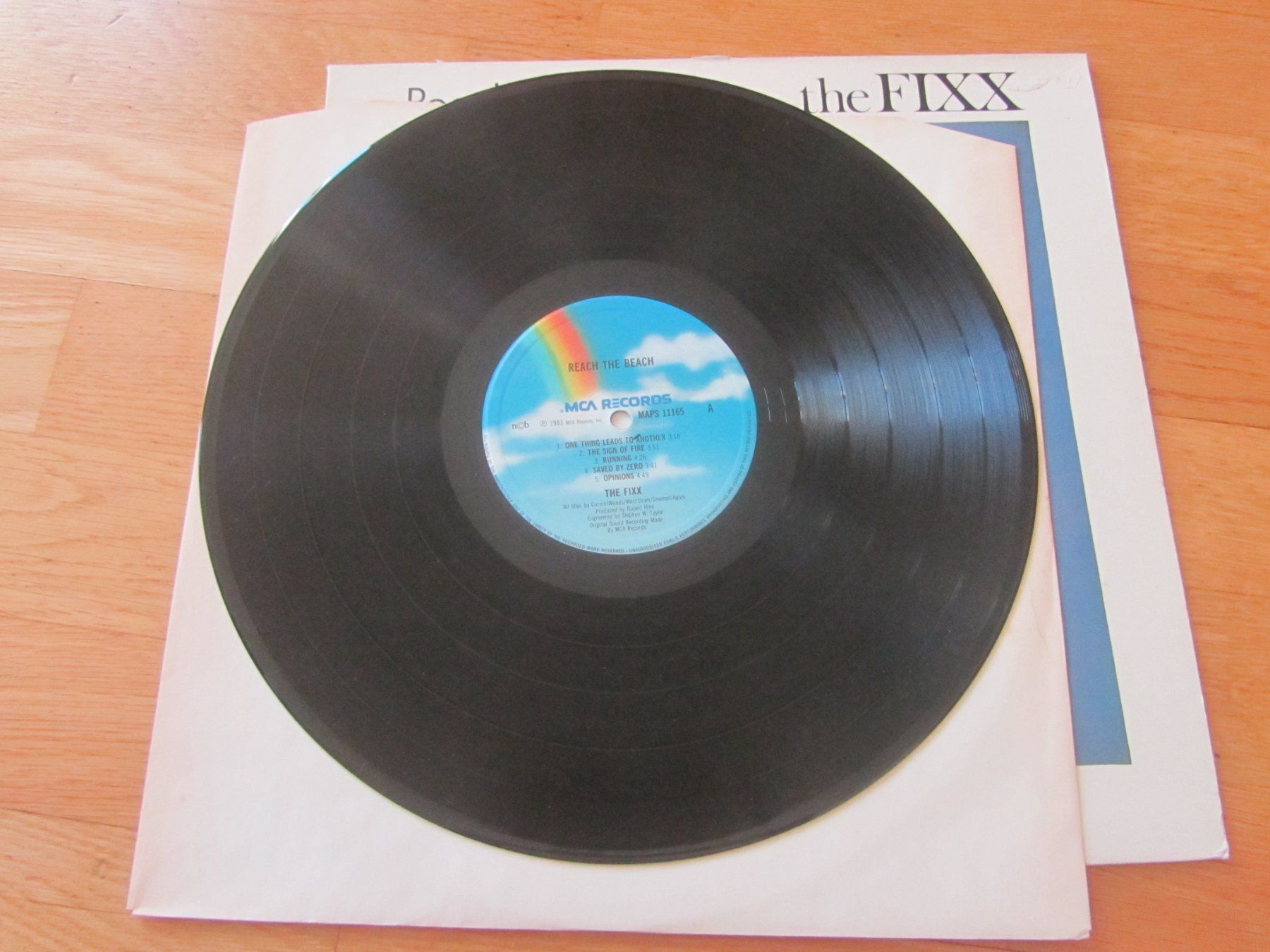 Dischi in vinile: The Fixx:   Reach the Beach  LP /  NEW WAVE – Usato da Seengen venduto da mikelele 1