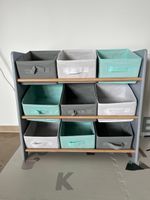 Toy organizer -kinderfreundliches Regal