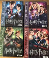 Harry Potter Puzzle 500 Teile - 4er Set