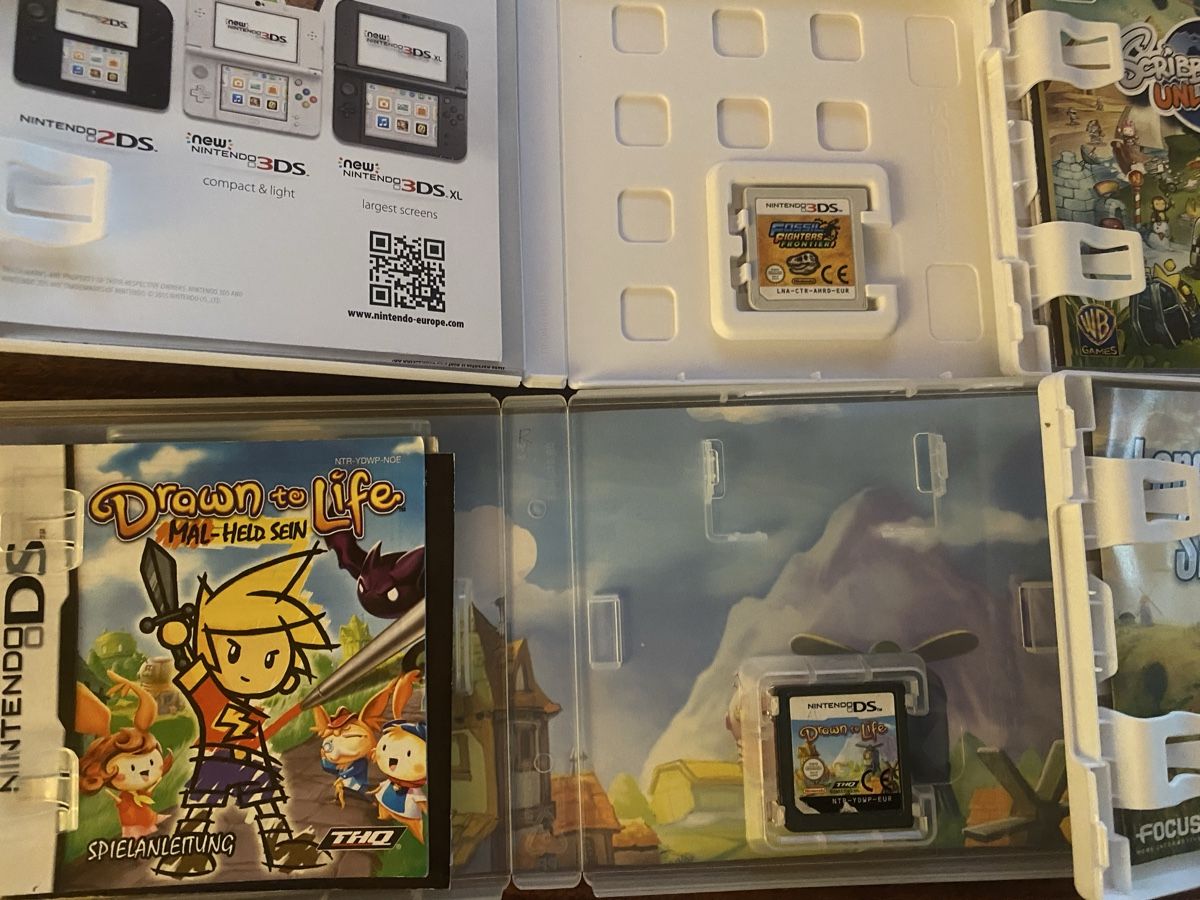 Spiele: 4x Nintendo DS & 3DS Spiele Bundle Scribblenauts 🦖 – Gebraucht aus Kirchberg BE von swiss_slab 3