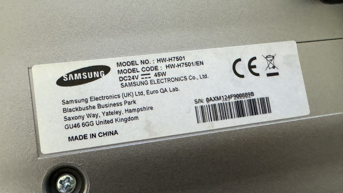 Samsung Home Cinema: Wireless & Active Subwoofer, Samsung Model No. : PS-WH7501 G – Usato da St.Gallen venduto da gauwo 8