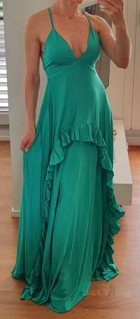 Maxikleid grün, Grösse 34