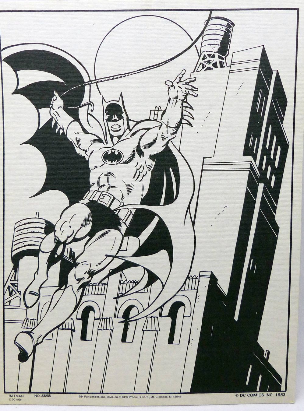 Comics: BATMAN SUPER POWERS STAIN PAINTING SET FUNDIMENSIONS 1984 – Gebraucht aus Lugano von YouWantUS 4