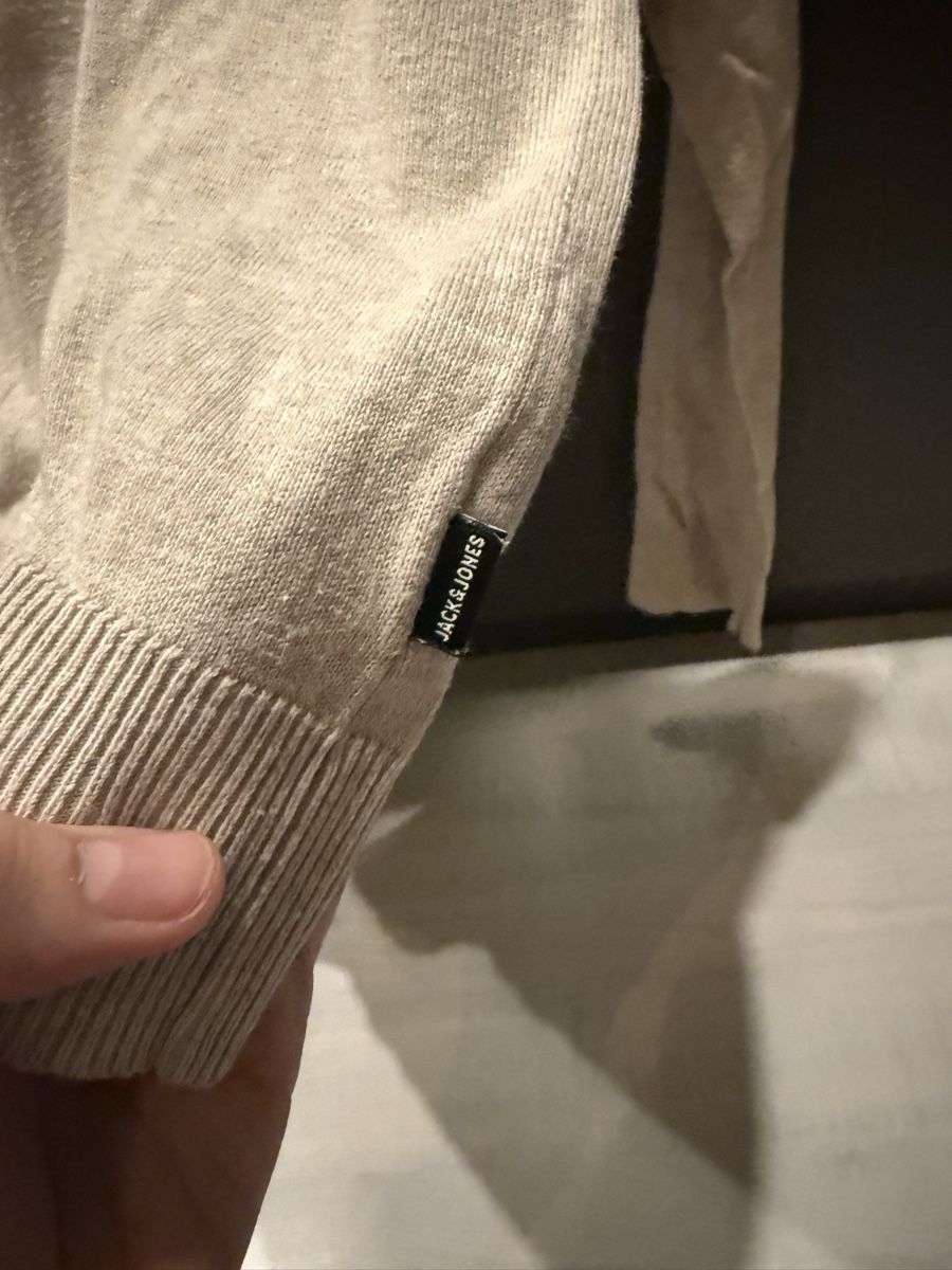 Jack & Jones Pullover & Sweatshirts: Jack & Jones Rollkragenpullover beige Grösse M Herren – Gebraucht aus Luterbach von fe_zdf19a 1
