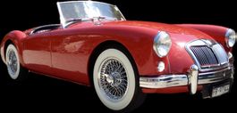 MG A MK1 RHD Veteran top Zustand