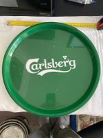 Plateau publicitaire Carlsberg – bière – vintage bar pub – Ø