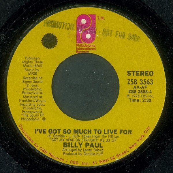 Schallplatten: Paul Billy: Billy's Back Home 7" – Gebraucht aus Steinhausen von Vilivinili 1