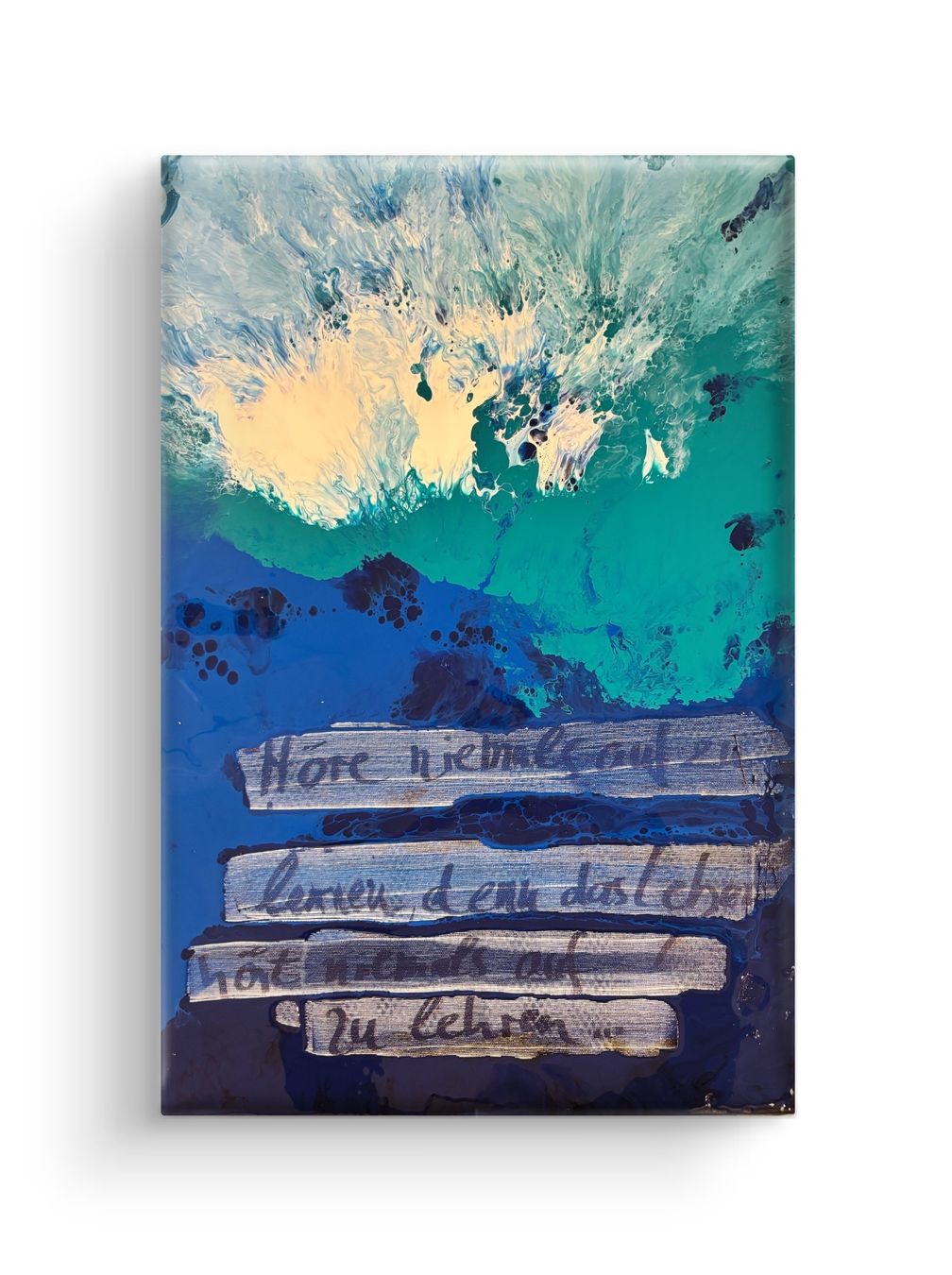 Foto & Immagini: Abstraktes Acryl Wandbild – Nuovo (secondo la descrizione) da Luzern venduto da edmundart 1