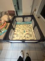 Parc pour bébé 188 x158avec tapis de jeu inclus