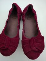 👠 THINK! Ballerinas – Veloursleder, NEUWERTIG, Gr. 42
