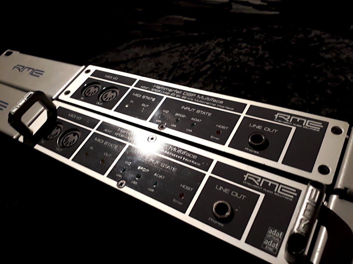 RME Attrezzatura per studi di registrazione: RME Hammerfall Multiface / DSP 1.5 & HDSP EXP. BRD. 9652 1.3 – Usato da Ebersecken venduto da soundtraxx 1