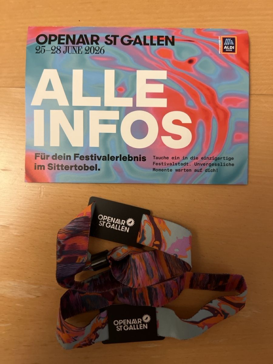 Biglietti: 2x4-Tages-Pass Open Air St.Gallen – Nuovo e nell'imballaggio originale da St.Gallen venduto da domiii