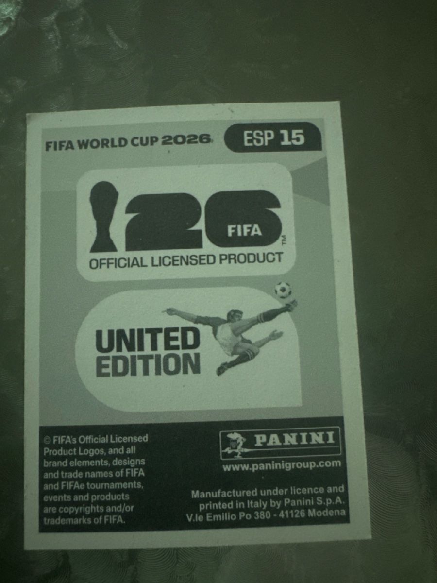 Panini Cartes à collectionner: Panini ESP 15  – Neuf (Voir description) à Zürich par th_e 1