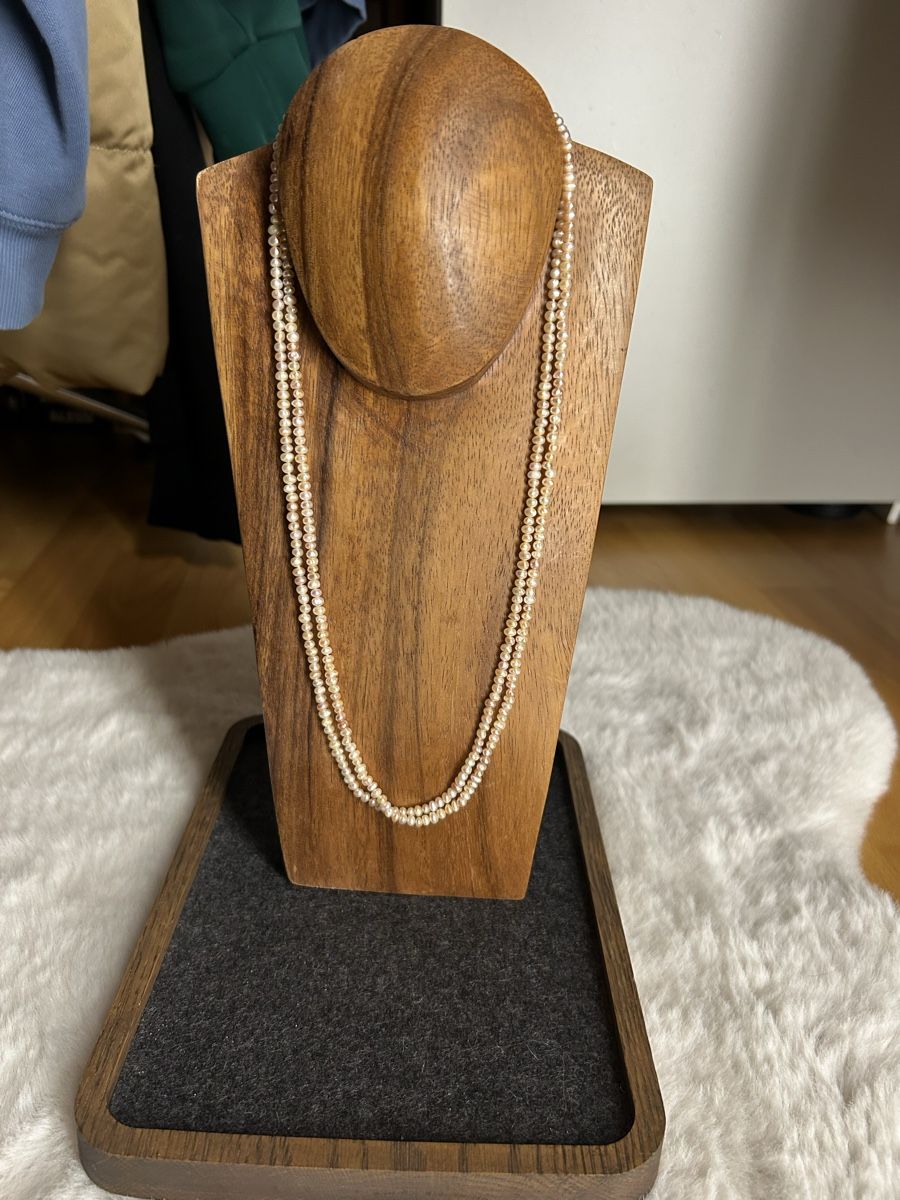 Catenine: Echte Perlenkette 750 Gold Verschluss 18K lang – Nuovo (secondo la descrizione) da Aeschi b. Spiez venduto da davidS744
