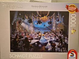 Puzzle 1000 Teile Disney Thomas Kinkade "Micky Mouse"