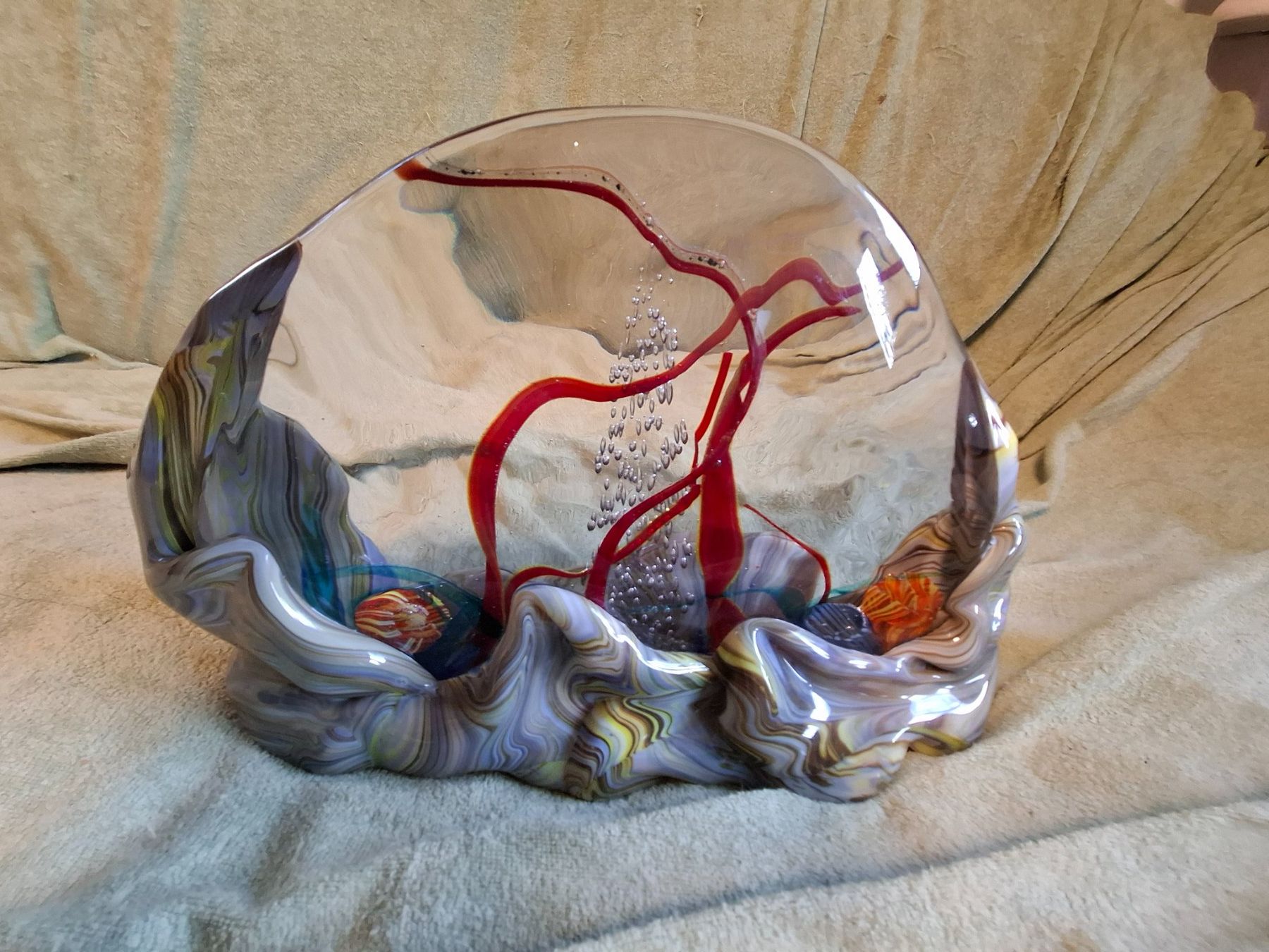 Murano Tutte le decorazioni: Aquarium Muranoglas – Nuovo (secondo la descrizione) da Holderbank SO venduto da argokim