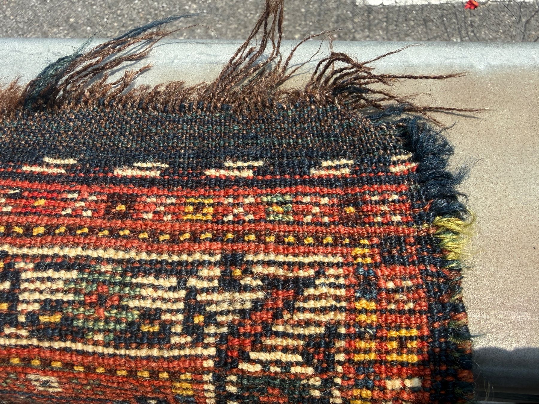 Tappeti: Khamseh antiker Teppich mit wundervollen Farben 117x80cm – Usato da Vacallo venduto da cri_229f 7