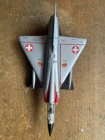 Modellflugzeug Mirage III S Swiss Air Force mit Ständer