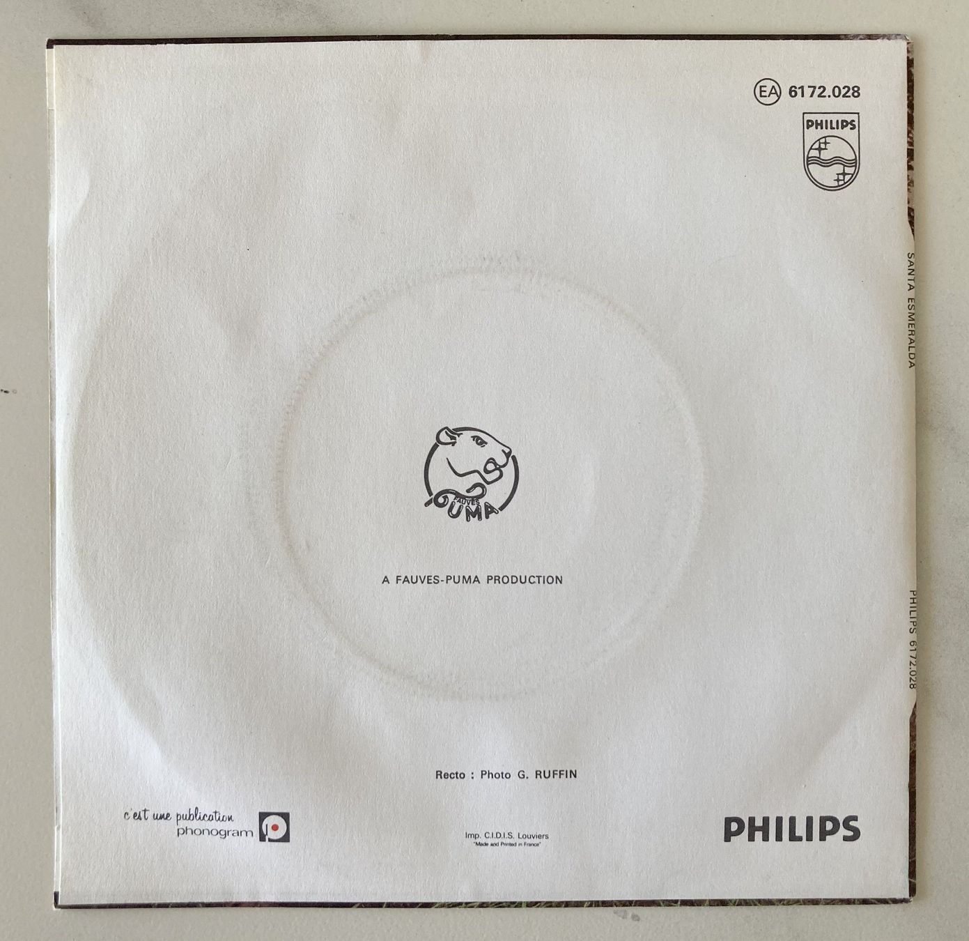 Dischi in vinile: SANTA ESMERALDA - DON'T LET ME MISUNDERSTOOD – Usato da Bottens venduto da hotter-than-hell 1