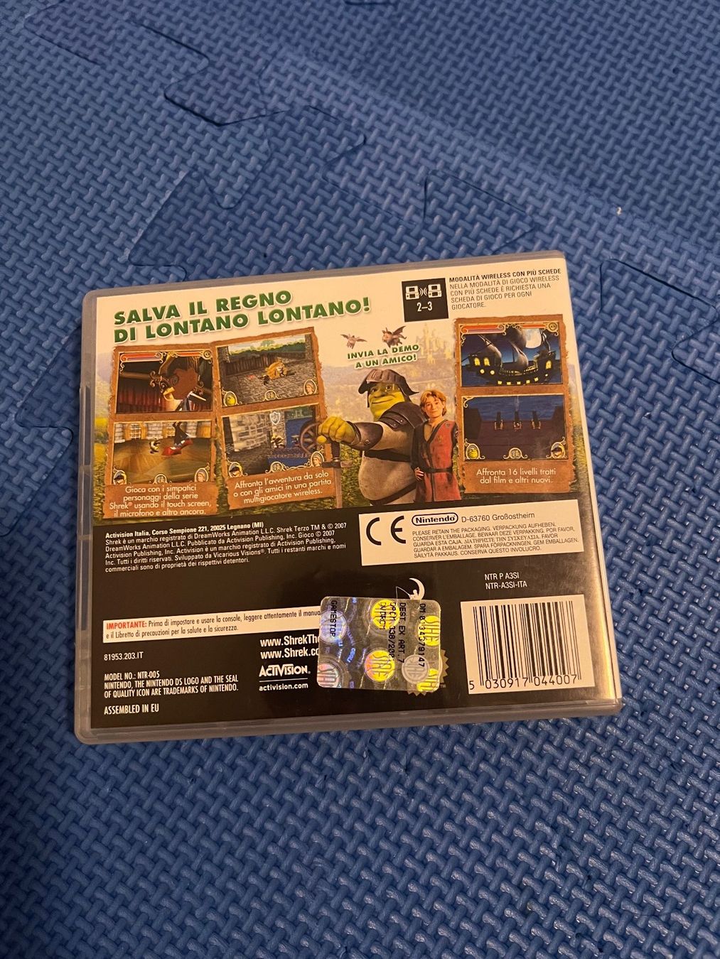 Nintendo Giochi: DreamWorks Shrek Terzo Nintendo DS – Usato da Gossau SG venduto da schlitzerdemon 2