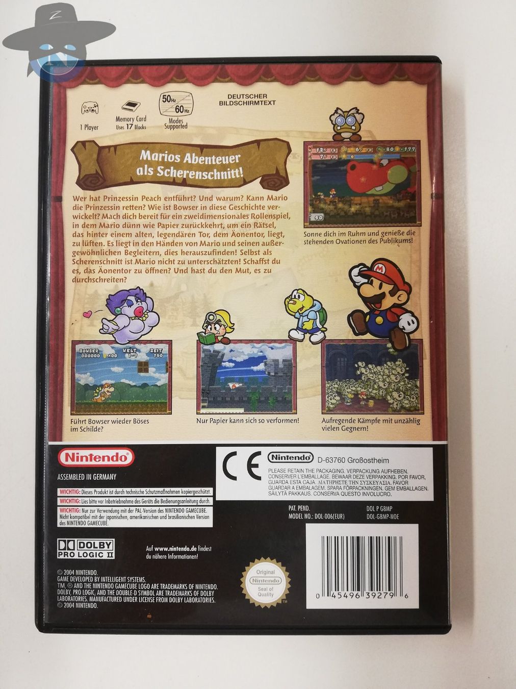 Nintendo Spiele: Paper Mario - Die Legende vom Äonentor / Nintendo Gamecube – Gebraucht aus St. Gallen von zorro_dc 1