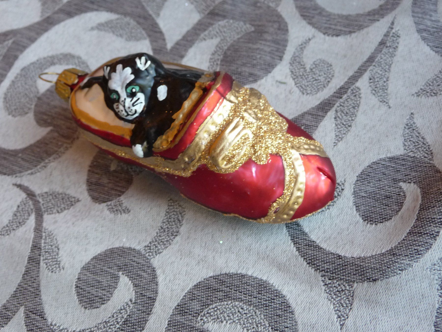 Alle Dekorationen: schwarze Katze im roten Schuh Christbaumschmuck – Neu und originalverpackt aus Alpnach Dorf von marvo 2